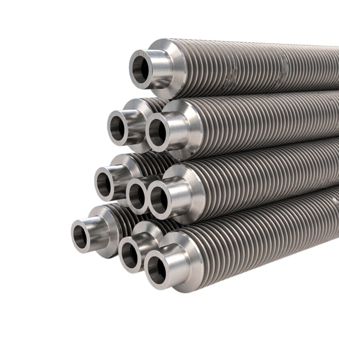 Труба оребренная