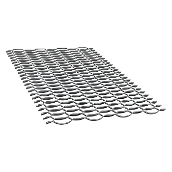 Лист просечно-вытяжной 406 4х500х470 мм Ст3 без покрытия ГОСТ 8706-78